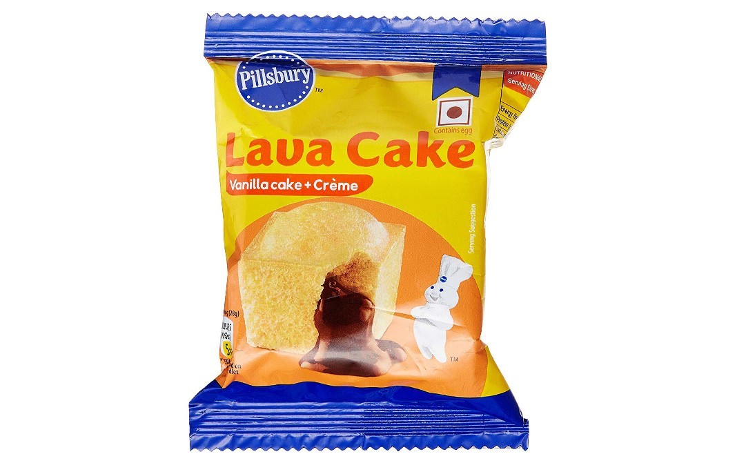 Pillsbury Lava Cake (Vanilla Cake + Creme)    Pack  28 grams